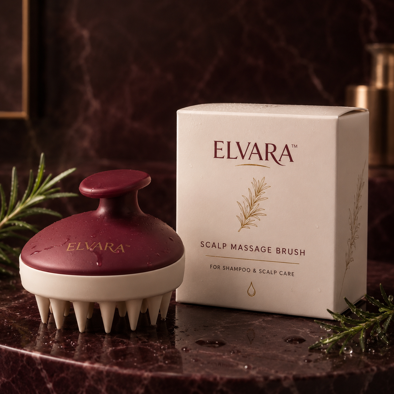 ELVARA™ Scalp Massage Brush