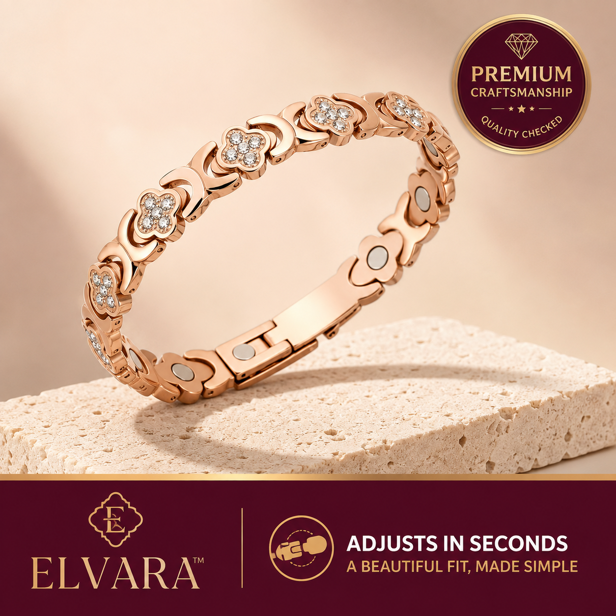 ELVARA™ Serenity Bloom Bracelet