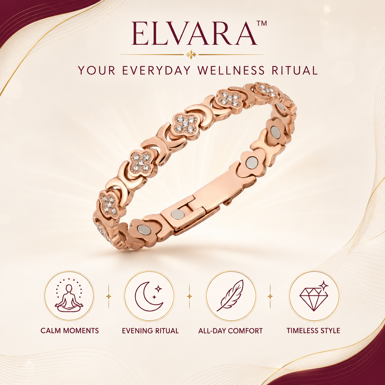 ELVARA™ Serenity Bloom Bracelet