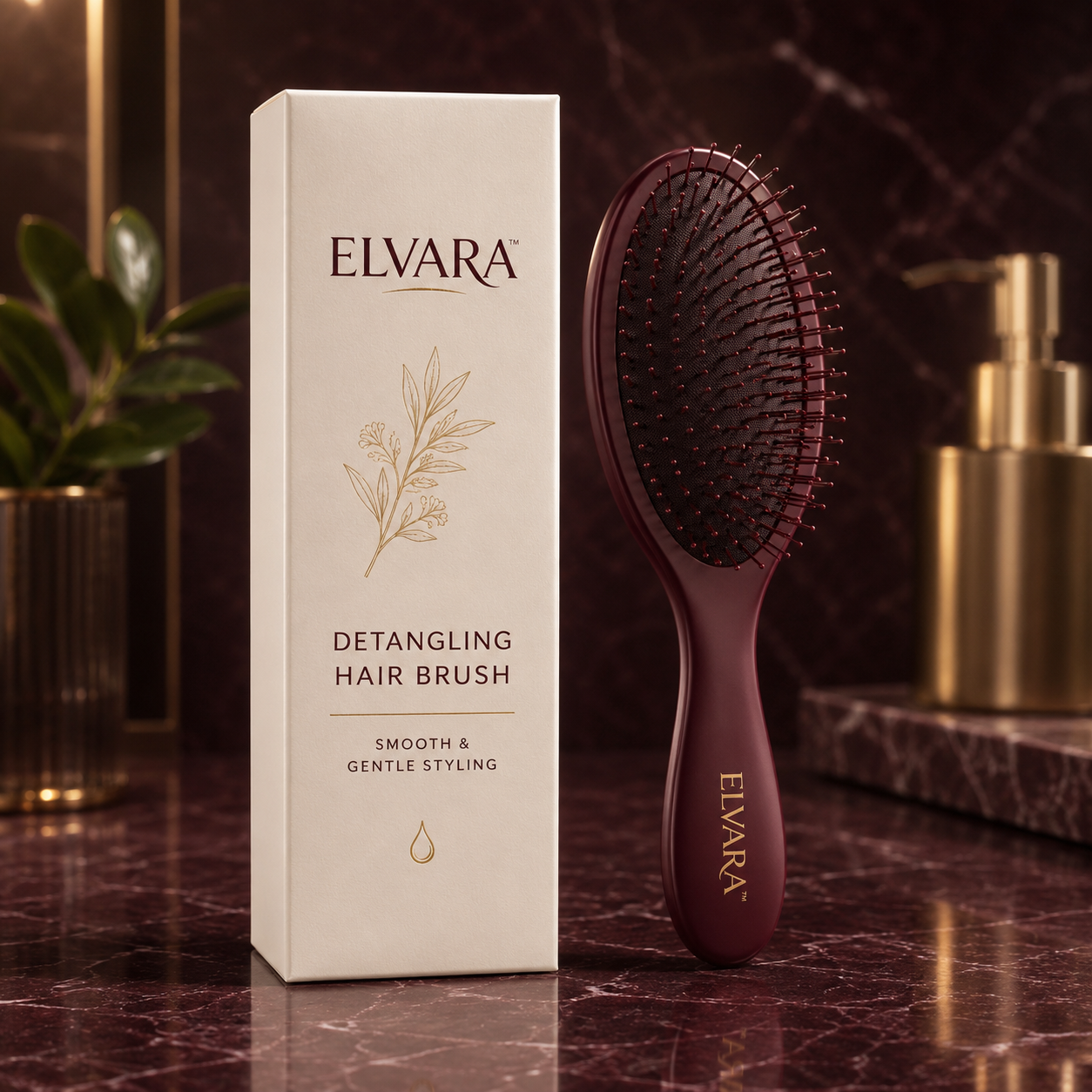 ELVARA™ Detangling Hair Brush